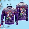 Kansas State Wildcats Ho Ho Ho Santa’s Reindeer Ugly Christmas Sweater Xmas Gift For Fans Custom Name