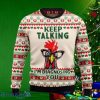 Keep Talking I’M Diagnosing You Chicken Ugly Christmas Sweaters Special Gift For Men And Women