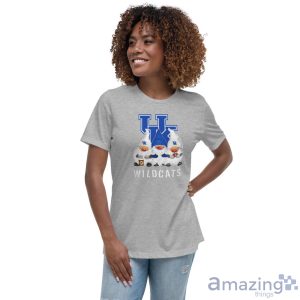 Kentucky Wildcats Logo Gnomies Shirt Christmas Gift - Women's Relaxed Short Sleeve Jersey Tee