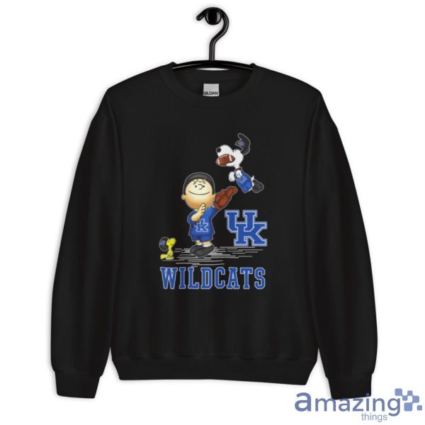 Kentucky Wildcats The Peanuts T-Shirt Gift For Fans - Unisex Heavy Blend Crewneck Sweatshirt