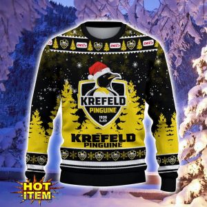 Krefeld Pinguine Ugly Christmas Sweater Holiday Gift Ideas For Sport Fans Product Photo 2