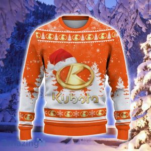 Kubota Santa Hat Pattern Ugly Christmas Sweater For Men And Women Product Photo 2