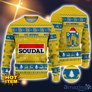K.V.C. Westerlo 3D Ugly Christmas Sweater For Men And Women Sport Fans Product Photo 1