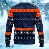 NHL Edmonton Oilers Dabbing Santa Claus Christmas Ugly Sweater Gift For Fans Christmas