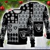 Las Vegas Raiders All Over Printed 3D Christmas Sweater Ice Hockey NHL Fans Gift