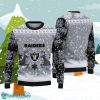 Las Vegas Raiders Christmas Reindeer AOP Red Ugly Sweater Style Gift For Men And Women