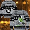 Las Vegas Raiders Grinch Lover Sweater Funny Christmas Gift Ugly Christmas Sweater For Men Women