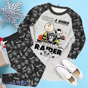 Las Vegas Raiders Once A Raider Always A Raider Limited Edition Pajamas Set image Las Vegas Raiders Once A Raider - Always A Raider Limited Edition Pajamas Set Product Photo 2