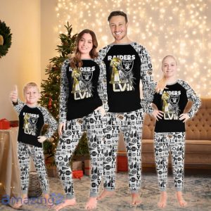 Las Vegas Raiders Super Bowl Limited Edition Pajamas Set Product Photo 1