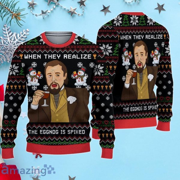 Dicaprio ugly christmas discount sweater