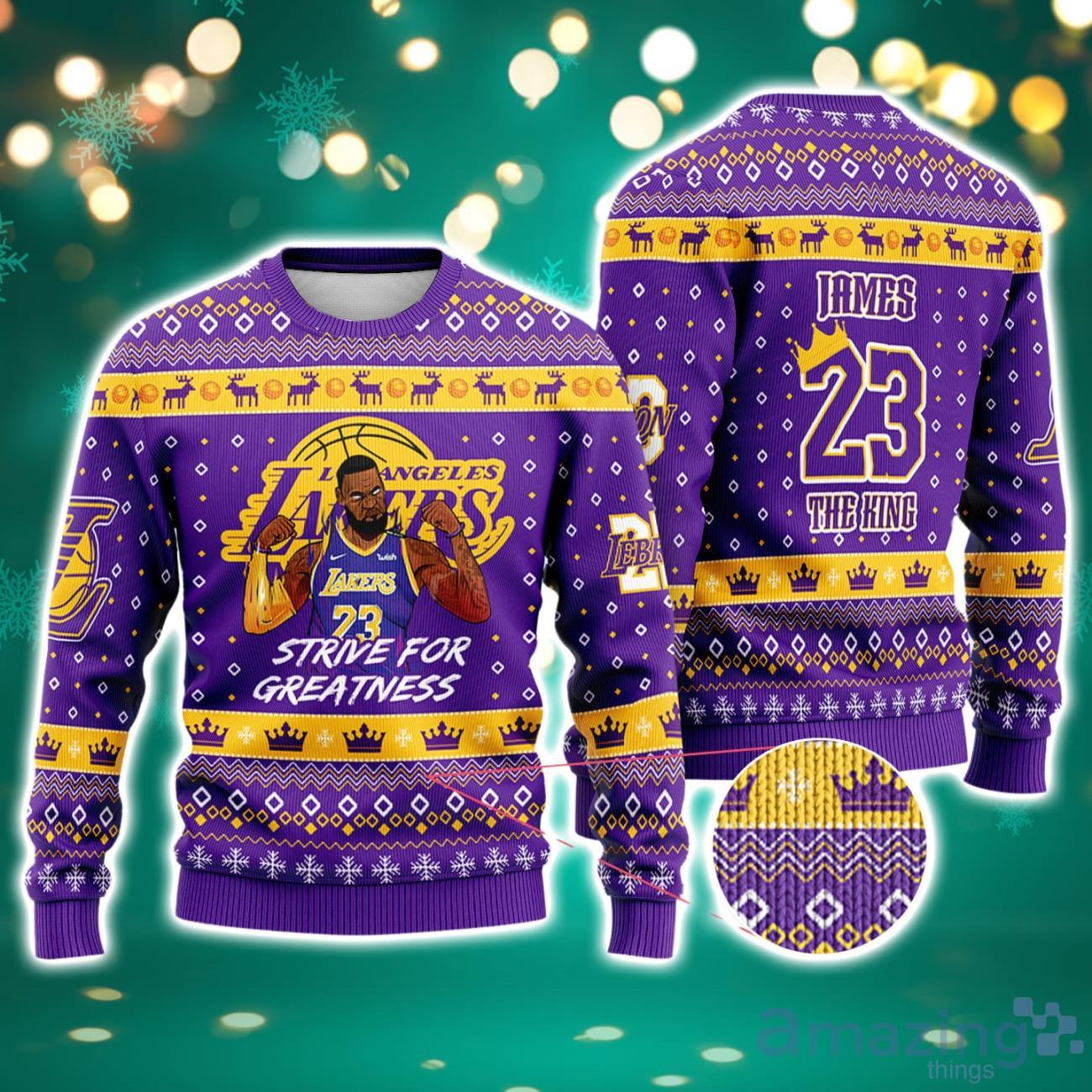 Lebron james 2025 christmas sweater