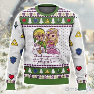 Legend Of Zelda Ugly Christmas Sweater Limited Edition Gift For Men & Women Product Photo 1