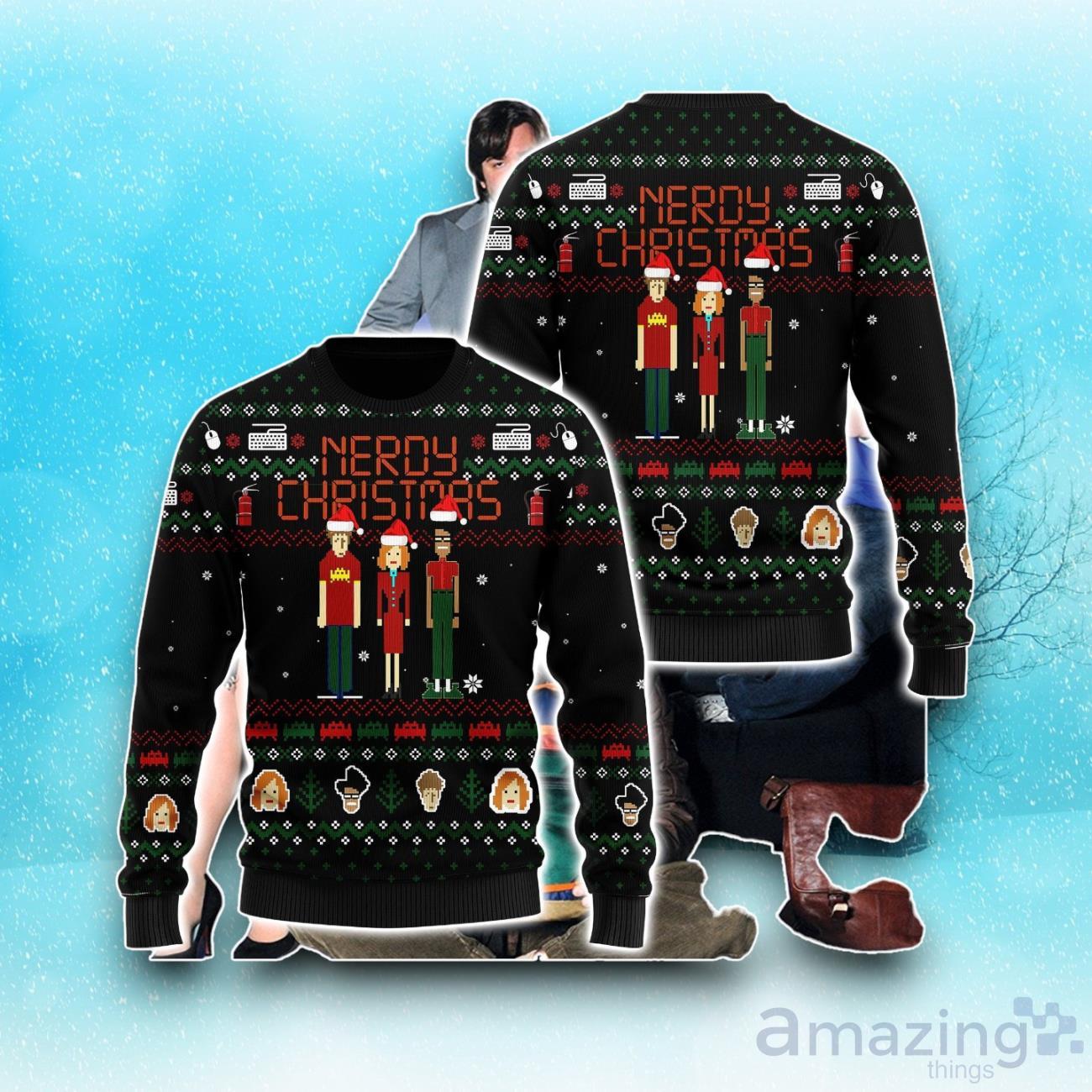 Let It Crowd Ugly Christmas Sweater For All image Let It Crowd Ugly Christmas Sweater For All Product Photo 1