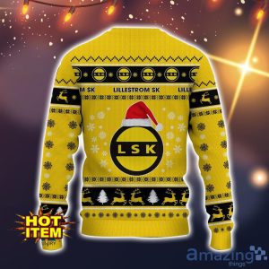 Lillestrøm Sportsklubb 3D Ugly Christmas Sweater For Men And Women Sport Fans image Lillestrøm Sportsklubb 3D Ugly Christmas Sweater For Men And Women Sport Fans Product Photo 3