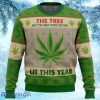 Lit This Year Weed Ugly Christmas Sweater Gift For Men And Women