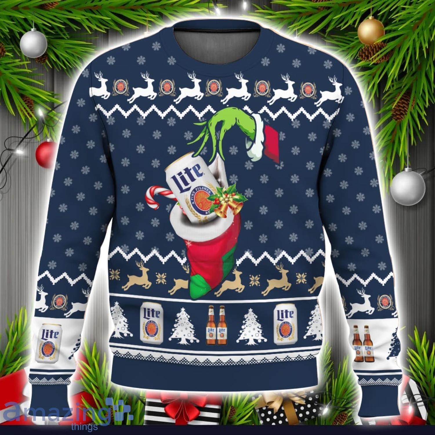 Lite beer sales christmas sweater