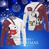 Little Rock Trojans Snoopy Cute Heart American Sports Team Funny 3D Sweater Christmas Unique Gift