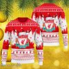Liverpool 3D Ugly Sweater Christmas Tree White Gift Christmas For Men And Women