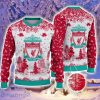 Liverpool Big Logo Pine Trees Special Design Ugly Christmas Sweater Christmas Gift Ideas