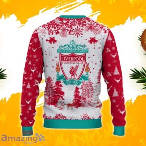 Liverpool F.C Ugly Christmas Sweater, Xmas Gift Ideas 2023 For Fans Product Photo 3
