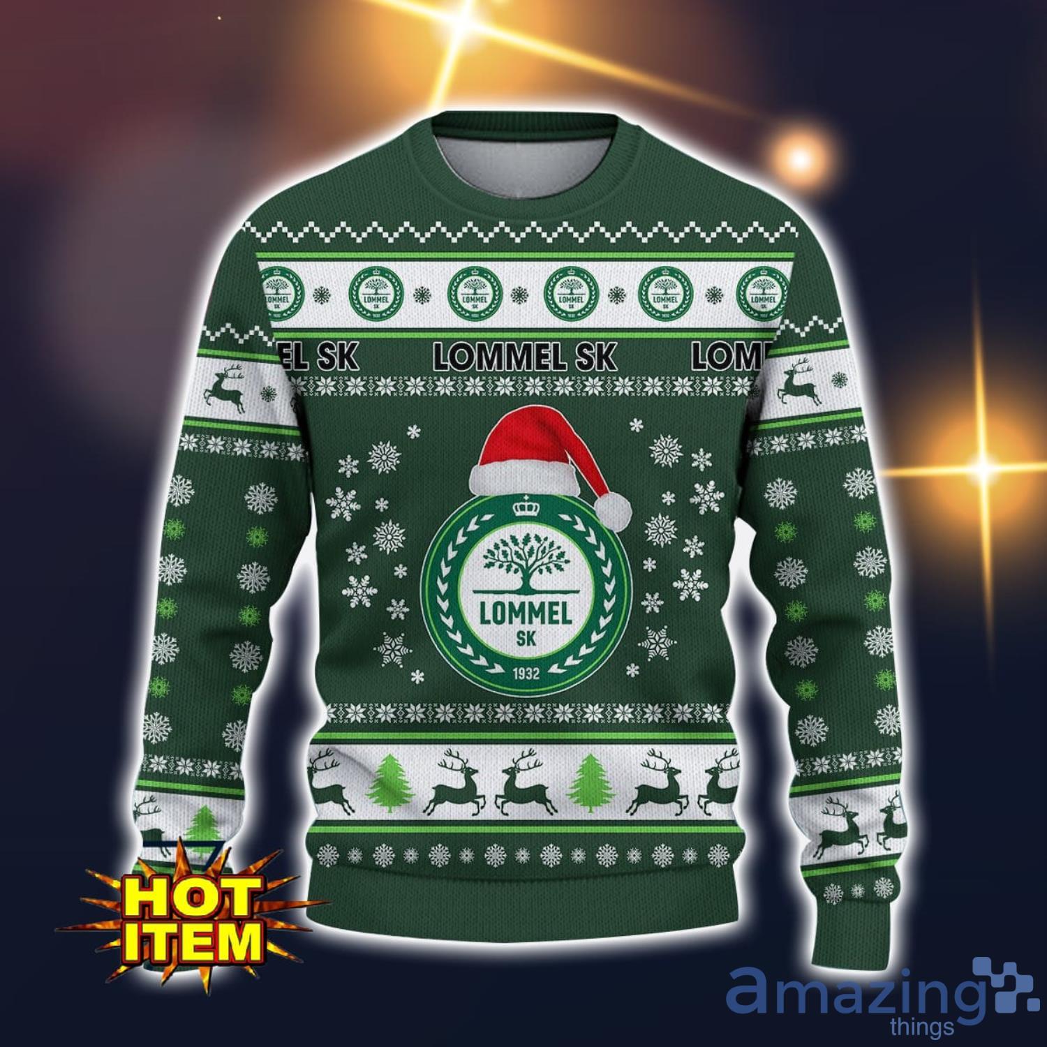 Lommel SK 3D Ugly Christmas Sweater All Over Printed Sweater Christmas Gift image Lommel SK 3D Ugly Christmas Sweater All Over Printed Sweater Christmas Gift Product Photo 2