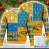 Los Angeles Chargers All Over Printed 3D Christmas Sweater Ice Hockey NHL Fans Gift