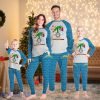 Los Angeles Chargers Happy HalloThankmas Grinch Pajamas Set