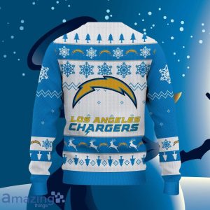 Los Angeles Chargers Ugly Christmas Sweater Style Gift For Men Women Product Photo 3