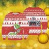 Los Angeles Clippers Grinch Custom Name Christmas Ugly Sweater 3D Gift Christmas