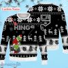 Los Angeles Kings Ugly Sweater Christmas Custom Name Ice Hockey NHL