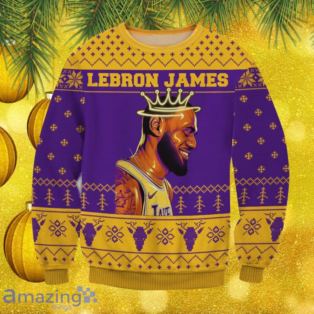 Lebron james sale christmas sweater