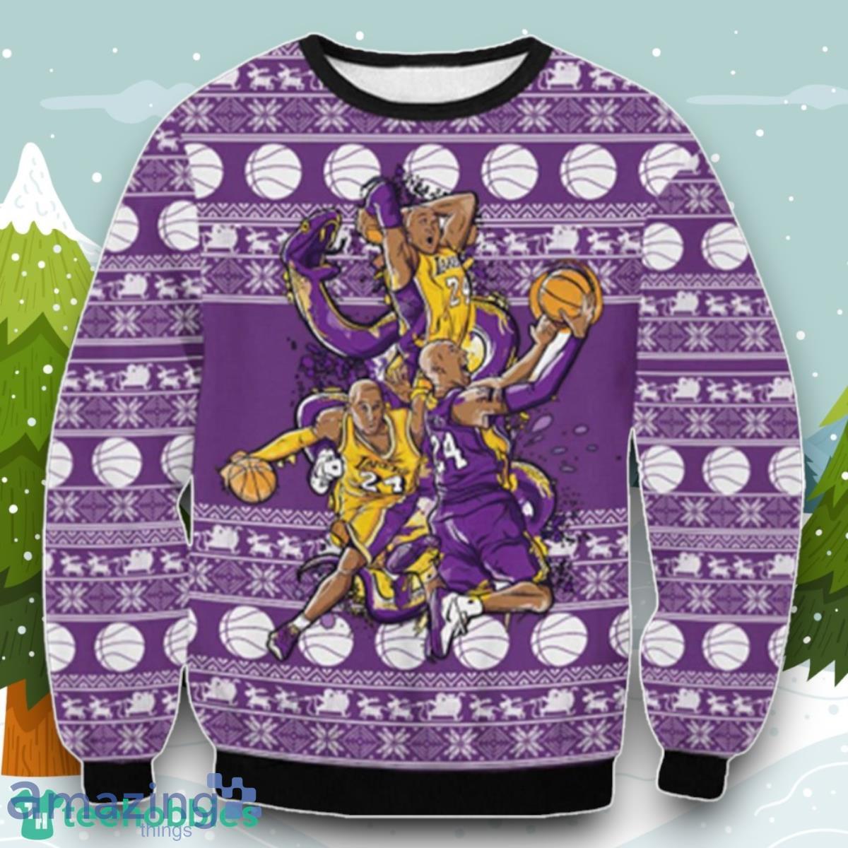 Lakers on sale xmas sweater