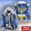 Los Angeles Rams Christmas 3D All Over Print Hoodie Custom Name Hot Design For Fans