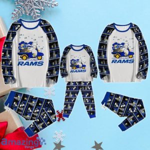 Los Angeles Rams Christmas Limited Edition Pajamas Set Product Photo 3