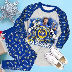 Los Angeles Rams Transfer Limited Edition Pajamas Set Product Photo 3