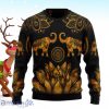 Lovely Gold Elephant Ugly Christmas Sweaters Special Gift For Men And Women
