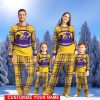 LSU TIGERS Pajamas Set Family Custom Name Christmas Gift Football Team Pajamas Set