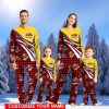 LSU TIGERS Team Pajamas Personalize Name Buffalo Plaid Christmas Pajamas Set