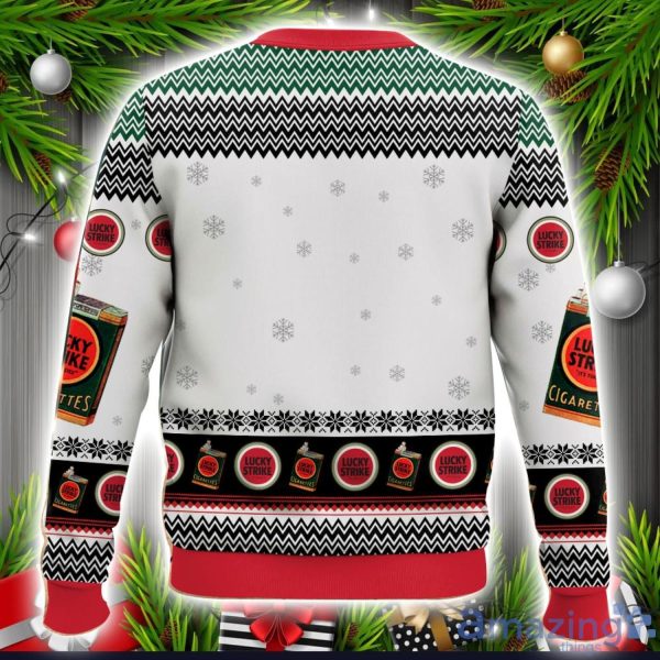 Lucky Strike Ugly Sweater Unisex Christmas Gift Ideas