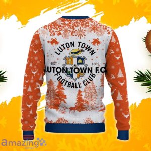 Luton Town F.C Ugly Christmas Sweater, Xmas Gift Ideas 2023 For Fans Product Photo 3