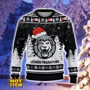 Löwen Frankfurt Ugly Christmas Sweater Holiday Gift Ideas For Sport Fans Product Photo 2
