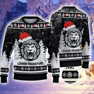 Löwen Frankfurt Ugly Christmas Sweater Holiday Gift Ideas For Sport Fans Product Photo 1