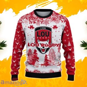 Lyon OU Ugly Christmas Sweater, Xmas Gift Ideas 2023 For Fans Product Photo 2