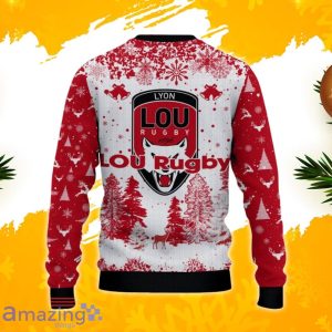 Lyon OU Ugly Christmas Sweater, Xmas Gift Ideas 2023 For Fans Product Photo 3