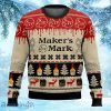 Maker’s Mark Christmas Ugly Sweater M Gift For Men And Women