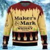 Maker’s Mark Whisky Ugly Christmas Sweater Gift For Men And Women
