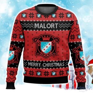 Malort Ugly Christmas Sweater, Xmas Gift Ideas For Fan Product Photo 1
