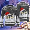 MAN Truck  Santa Hat Pattern Ugly Christmas Sweater For Men And Women