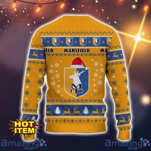 Mansfield Town 3D Ugly Christmas Sweater For Men And Women Sport Fans image Mansfield Town 3D Ugly Christmas Sweater For Men And Women Sport Fans Product Photo 3