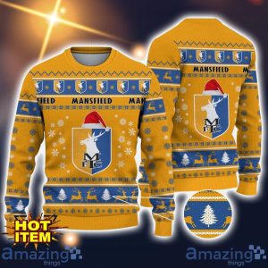 Mansfield Town 3D Ugly Christmas Sweater For Men And Women Sport Fans Product Photo 1
